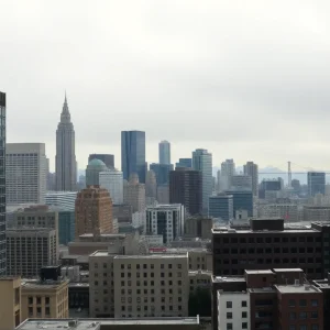 San Francisco skyline reflecting economic downturn with empty offices