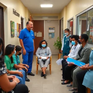 Community healthcare scene in Oakland